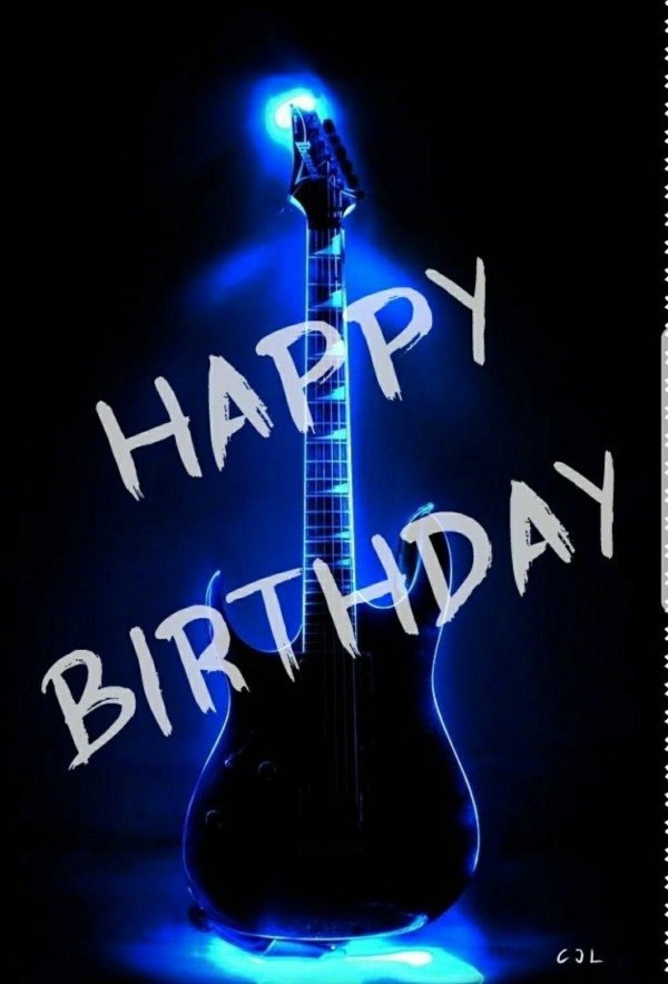 с днем рождения гитарист