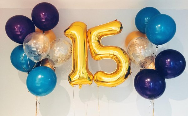 фольгированные шары цифры