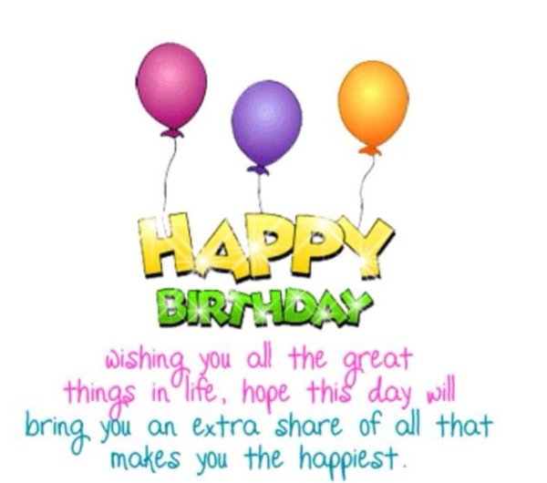 с днем рождения на англ