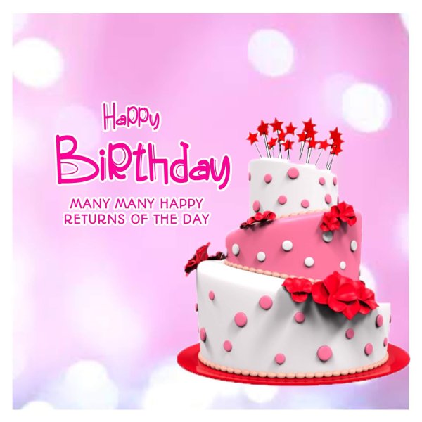 торт ко дню рождения