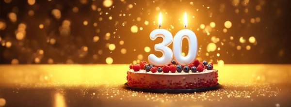 с юбилеем 30 лет