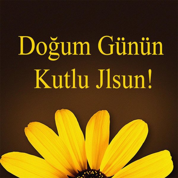 dogum gunun kutlu olsun