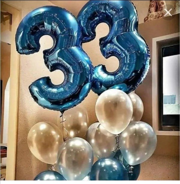 шары на 30 лет