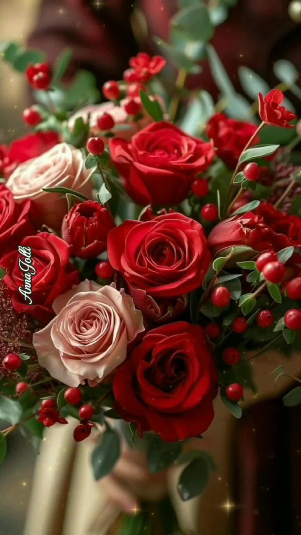 Красные розы с днем рождения женщине