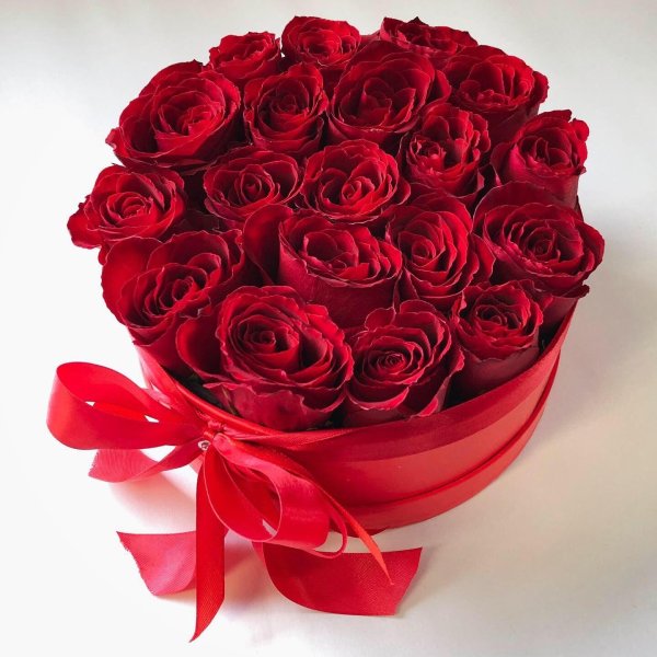 цветы в коробке