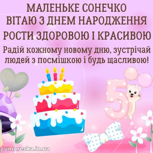 з днем народження