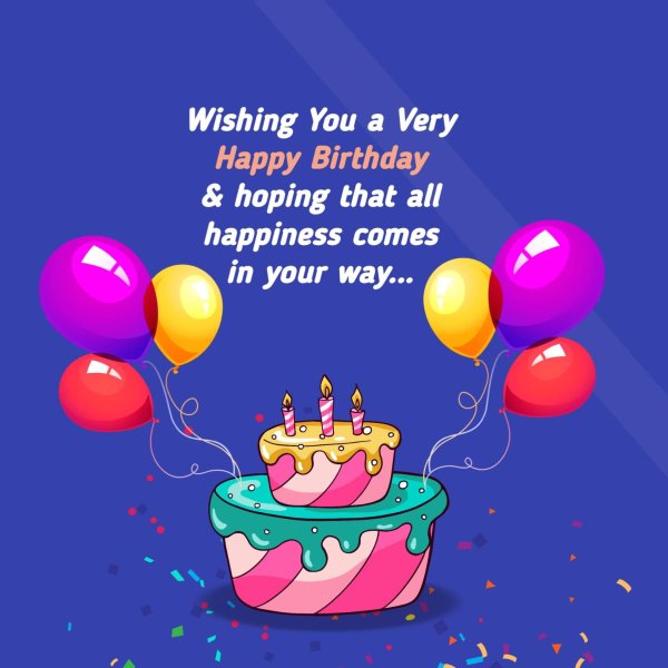 happy birthday wish