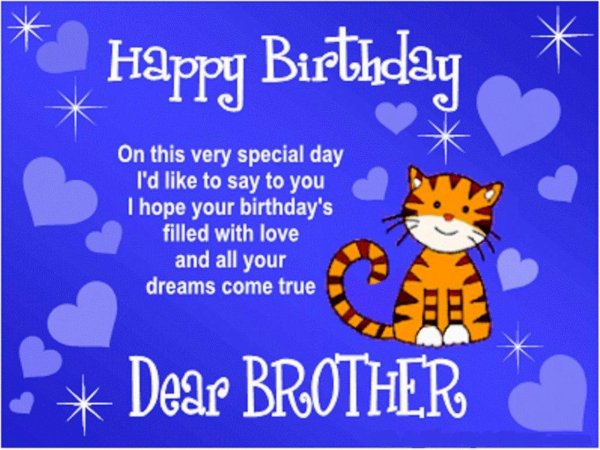 happy birthday brother