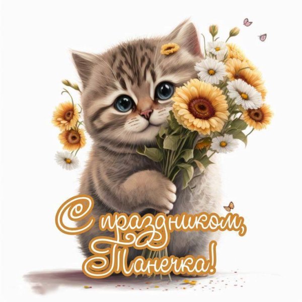 котики для открытки