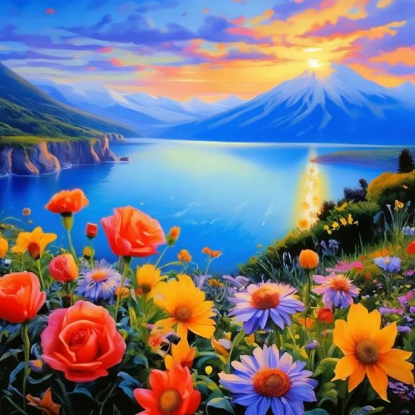 море цветов