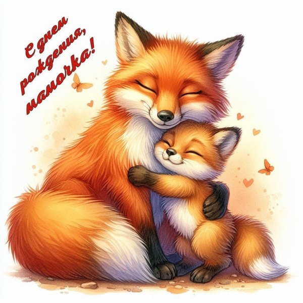 рисунок лисенка