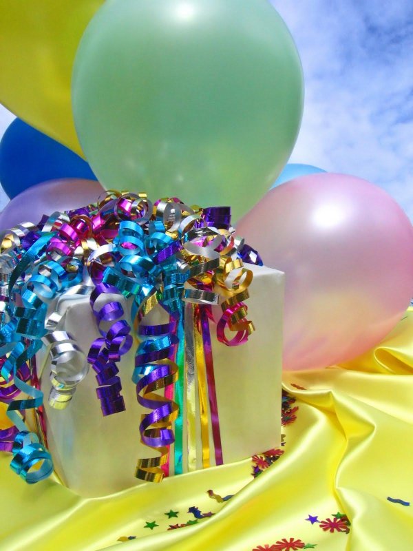шарики подарки