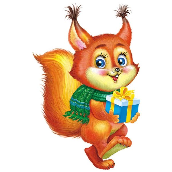 белочка новогодняя