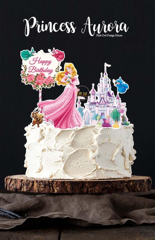 торт с принцессами