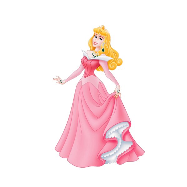 принцесса в розовом платье дисней