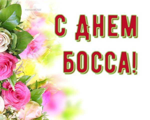 с праздником босс