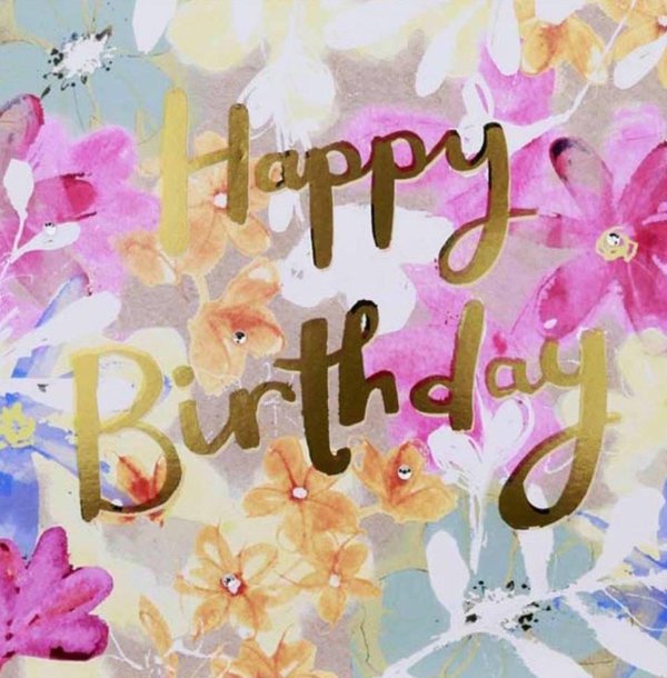 открытка ко дню рождению