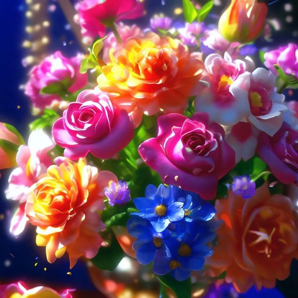 волшебные цветы