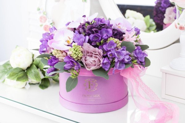 модные букеты