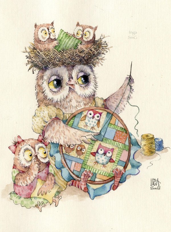 мастерская совы рукодельницы