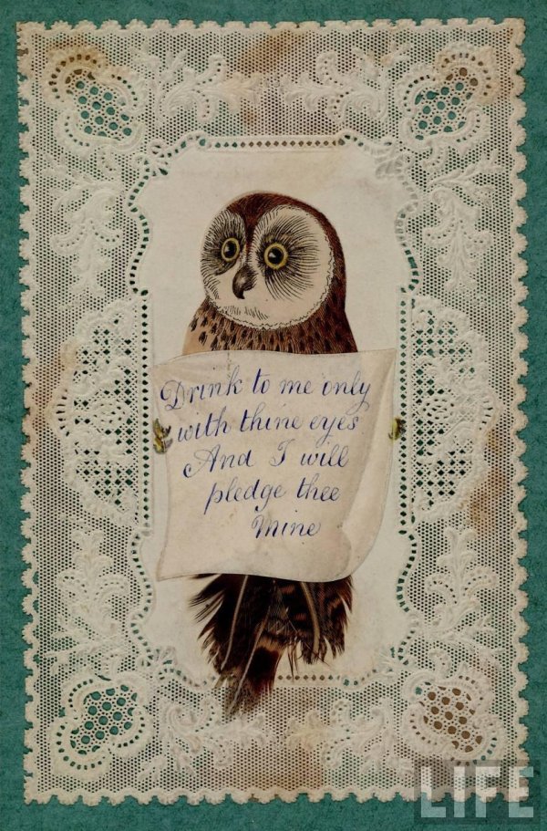 открытка винтажная