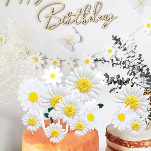 открытки с ромашками с днём рождения женщине красивые