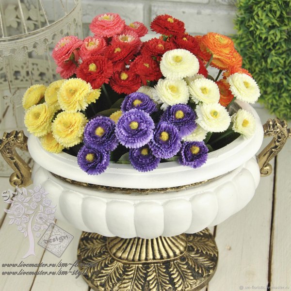 искусственные маргаритки