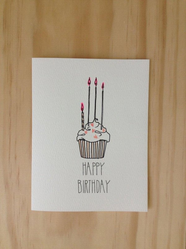 идеи для открытки на др