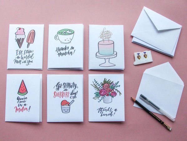 мини открытки пинтерест