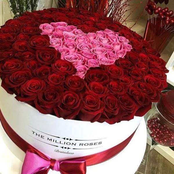 цветочная коробка