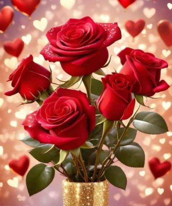 красивая роза