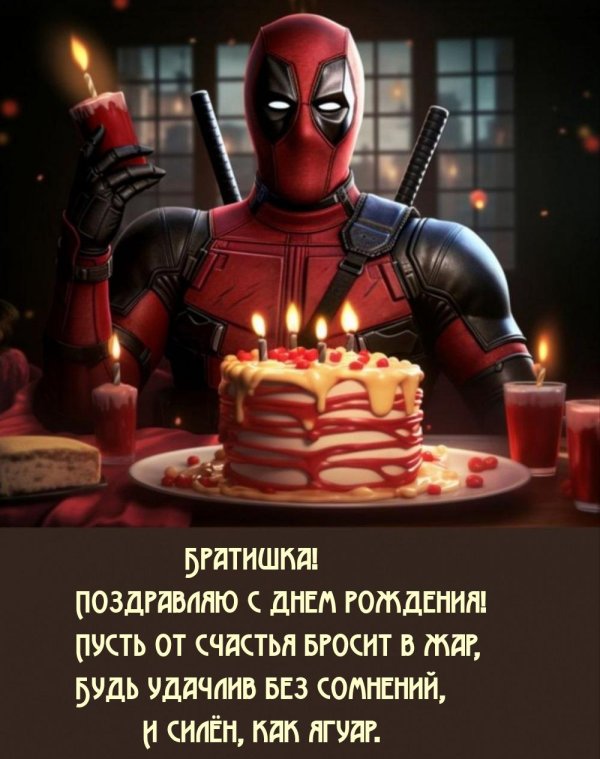 с днем рождения марвел