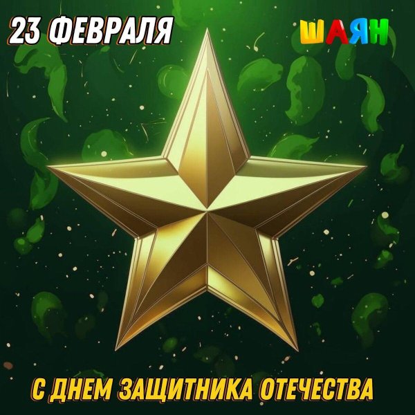 золотая звезда 23 февраля