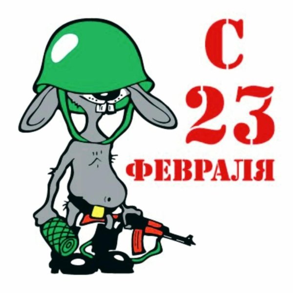 С 23 февраля мужчинам прикольные