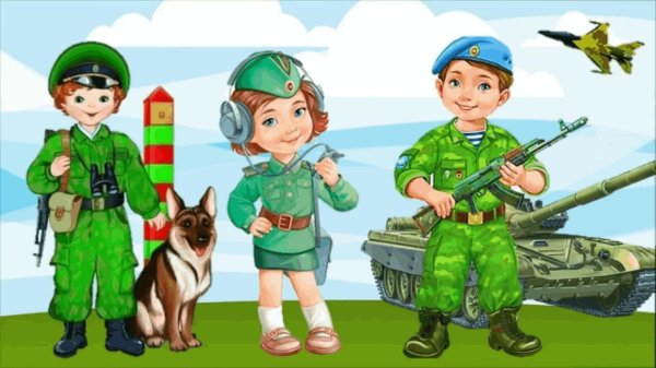 солдат для детского сада