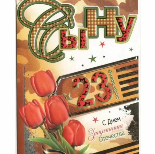 сына с 23 февраля