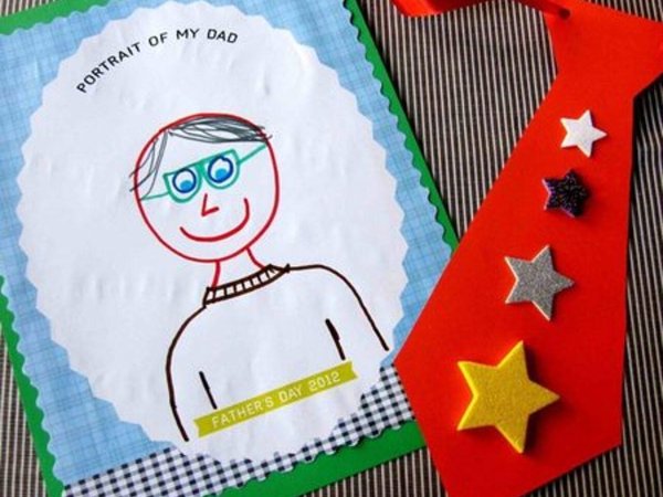 открытка своими руками для папы