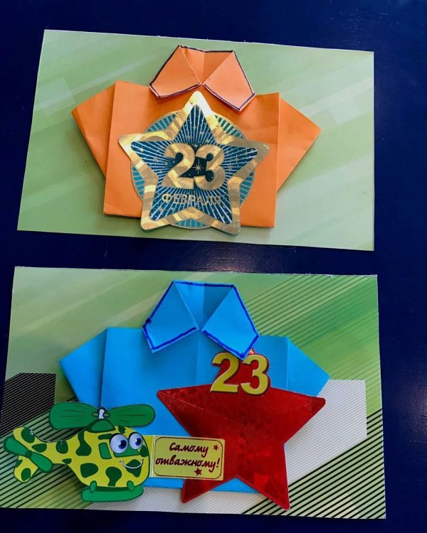 поделка на день защитника отечества