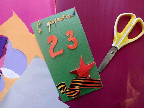 поделка к 23 февралю