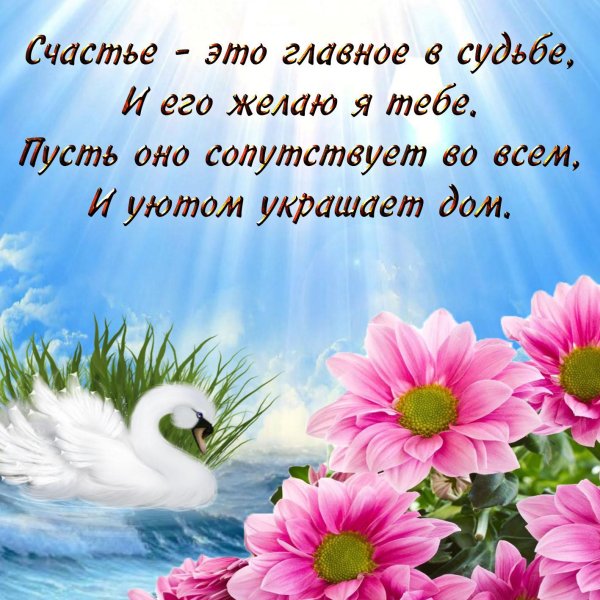 желаем счастья