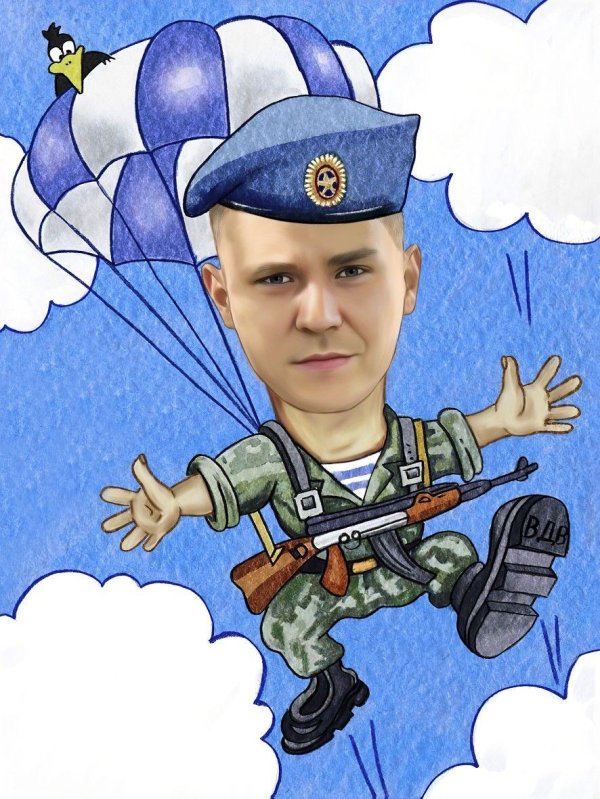 портрет десантника