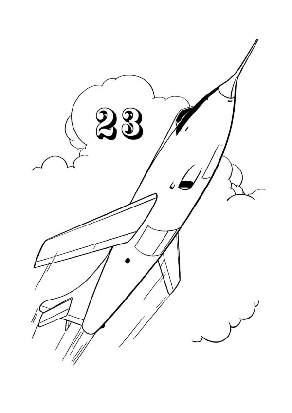 раскраска истребители
