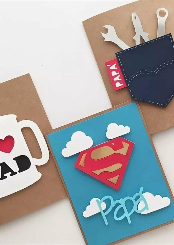 открытка своими руками папе