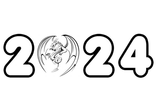 драконы эскиз