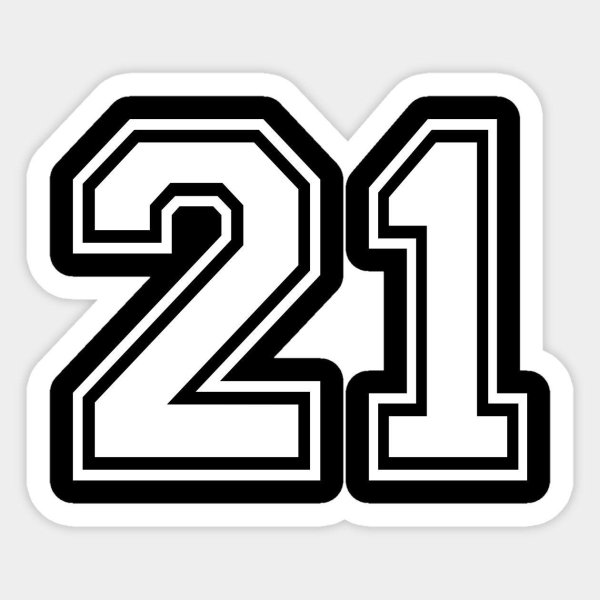 21 number