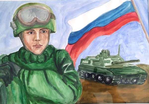 рисунок герои россии