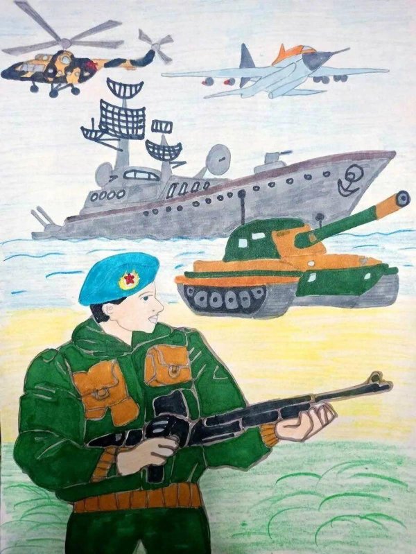 картины ко дню защитника отечества