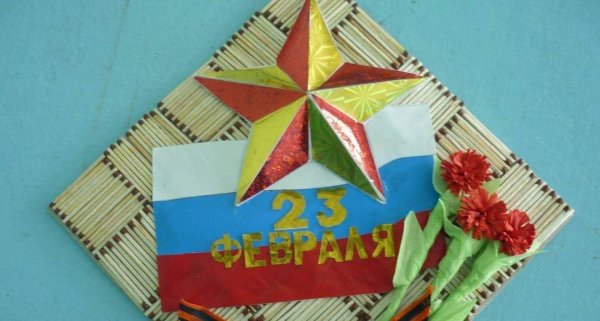 поделка ко дню защитника отечества