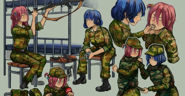 На 23 февраля аниме