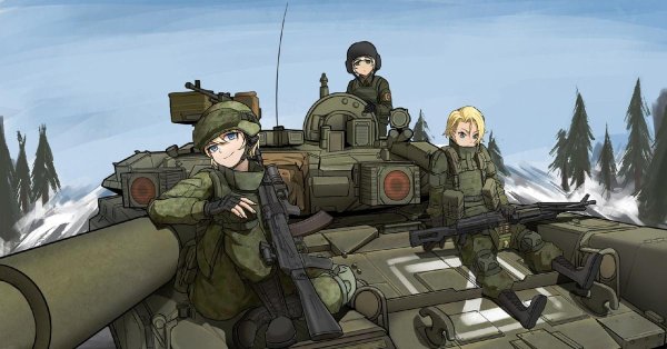 На 23 февраля аниме